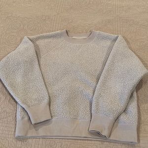 Everlane Renew Sherpa sweatshirt